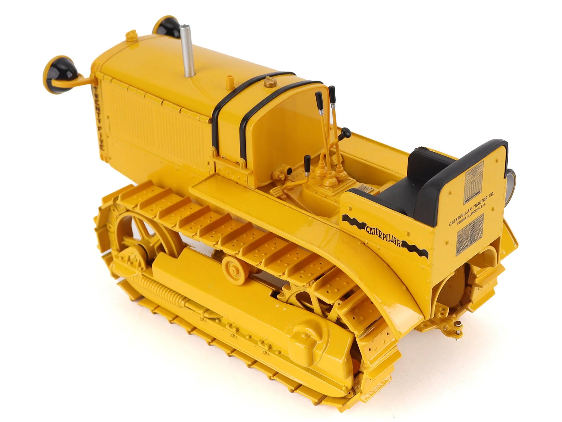 CAT Caterpillar Twenty Five Tractor Yellow "Vintage" Series 1/16 Diecast Model by Diecast Masters