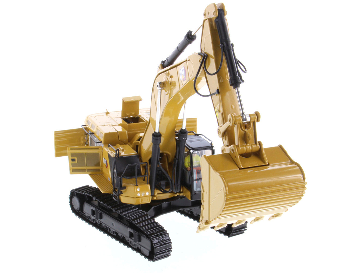 CAT Caterpillar 395 Next Generation Hydraulic Excavator "Mass Excavation Version" Yellow "High Line Series" 1/50 Diecast Model by Diecast Masters
