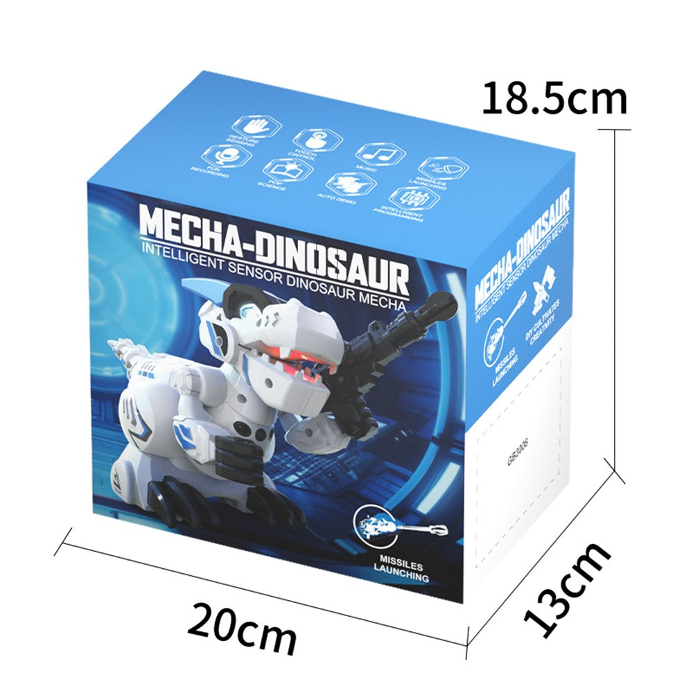 R25 Intelligent Programming Remote Control Dinosaur Electric Dinosaur Toy, Remote Control + Gesture Sensing Remote Control