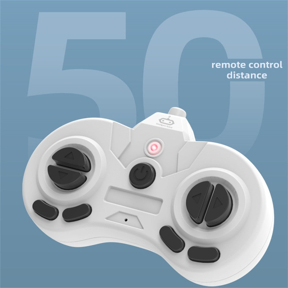 S018 Mini Remote Control Programming Robot Music Light Pattern Switching Smart Robot Toy