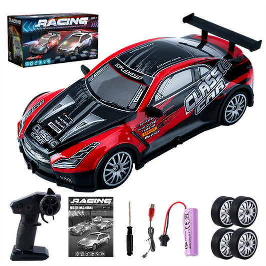 KY-S205 GTR Style 1 / 20 4WD RC High Speed Drift Car with Light Remote Control Toy Car