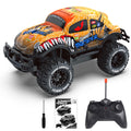 UJ99-Y200 1 / 20 2WD Remote Control Car Toy Cartoon Design Non-Slip Wheels Cool Light RC Car