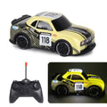 Q242 1 / 24 2WD RC Racing Car Cool Light Remote Control Car Children Toy
