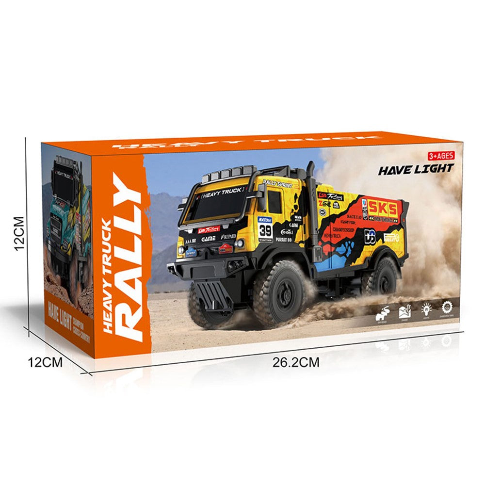 1 / 35 RC Truck Children Toy Cool Light Effect Remote Control Vehicle