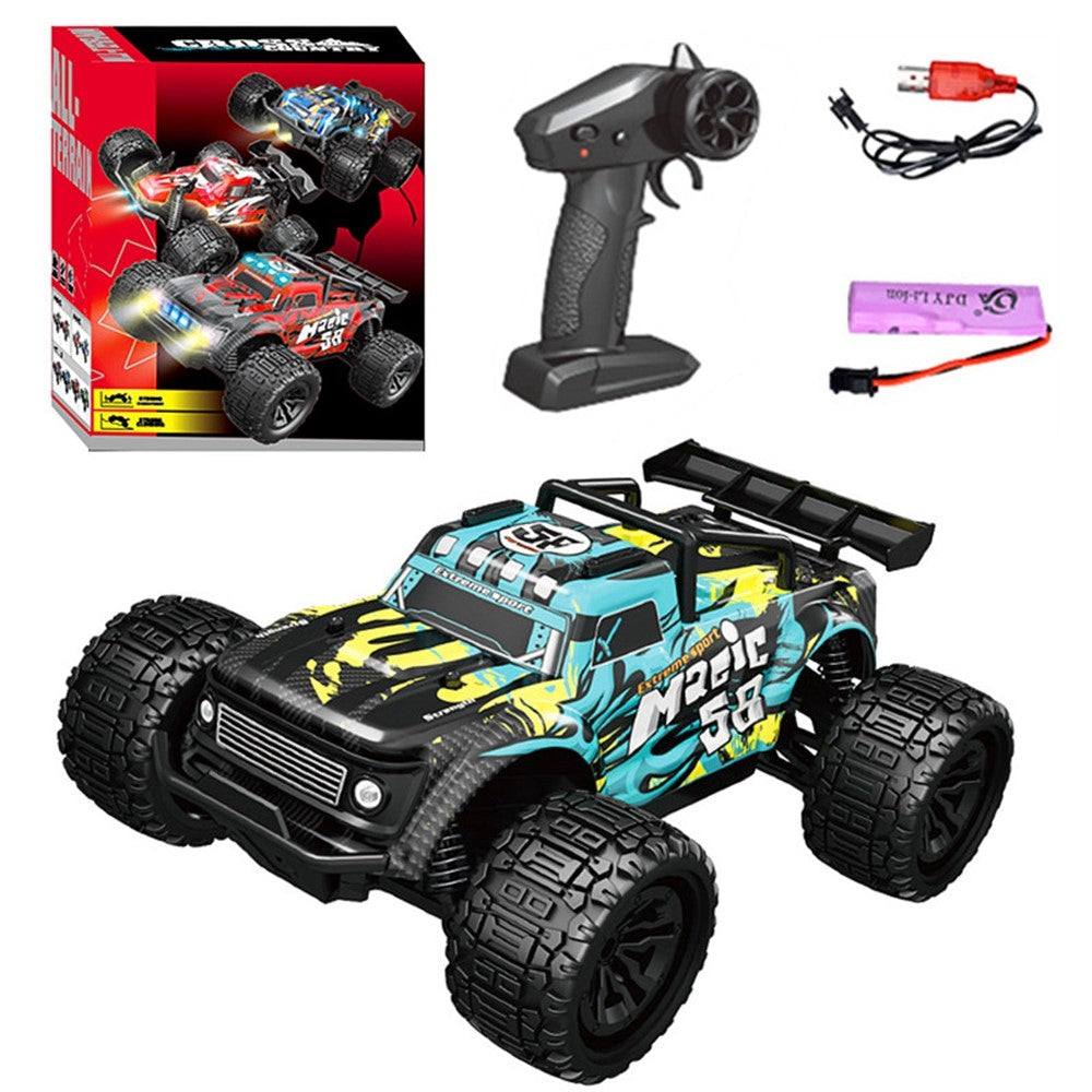 YL-114 2.4G Remote Control Car 1:18 RC Cars for Kids High Speed Off-Road Vehicle Toy
