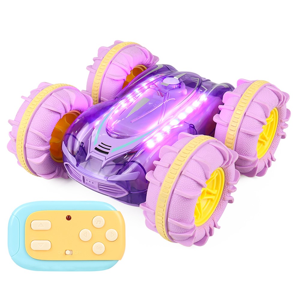 JC014 2.4G Remote Control Stunt Car Amphibious Vehicle with 7 Color LED Lights (CE / CPC / EN71 / ASTM / CPSIA Certified)
