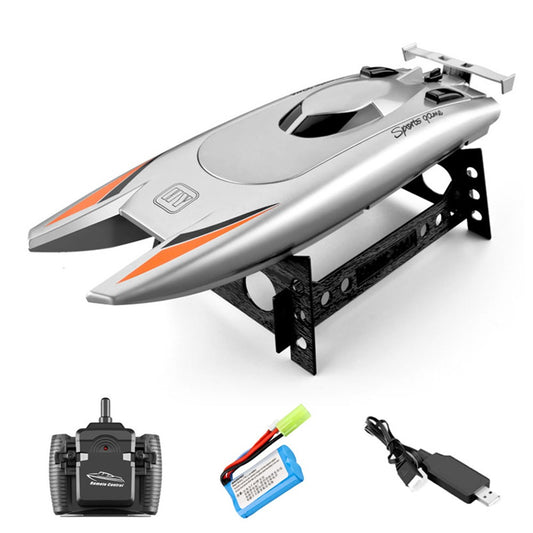 805 Remote Control Racing Boat 2.4G 30Km/h High Speed Dual Motor RC Boat for Kids Adults, with 1 Battery