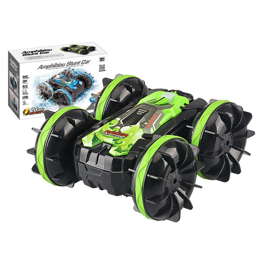 YL-74 2.4GHz RC Car Stunt Tumbling Rotation Amphibious Off-road Remote Control Car Children Boys Toy Gift
