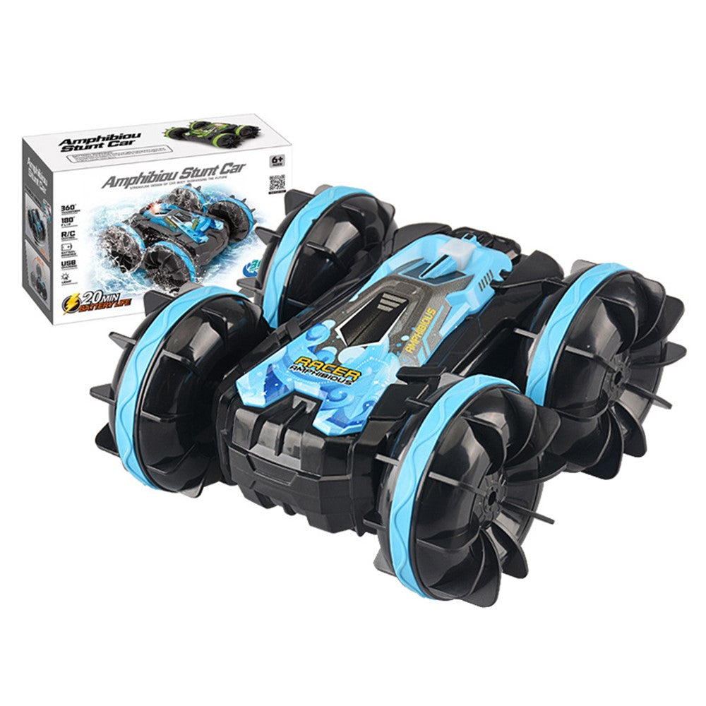 YL-74 2.4GHz RC Car Stunt Tumbling Rotation Amphibious Off-road Remote Control Car Children Boys Toy Gift
