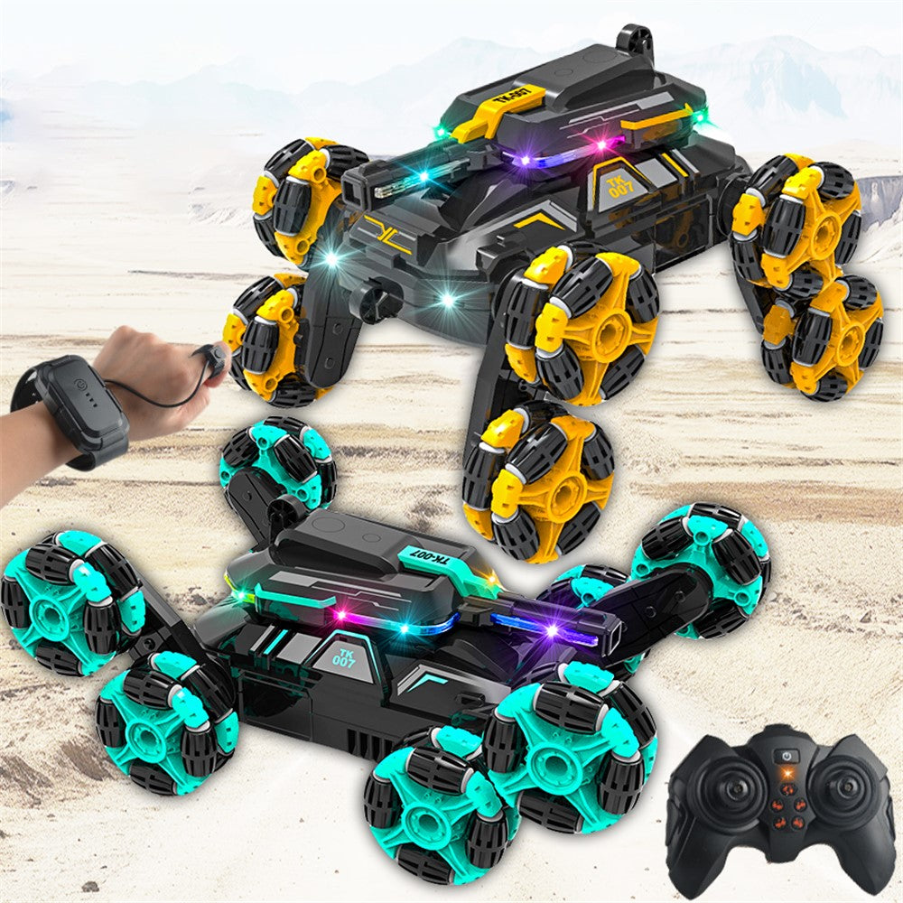 YL-86 2.4G RC Stunt Car for Kids Age Above 6 Dual Control Modes Off-Road Drift Cars Toy with LED Lights