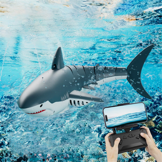 4DRC S6 Remote Control Bionic Shark Camera Lens Design Electric Spray Water RC Toy with 1 Battery