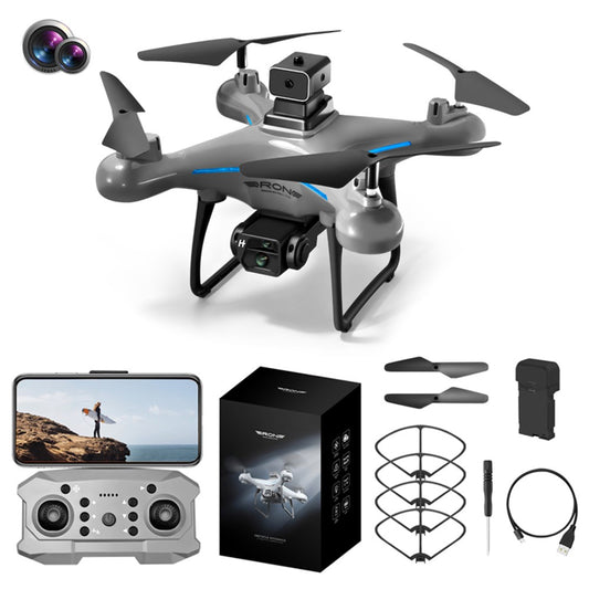 XKJ KY102 Optical Flow 4K Dual Cameras RC Drone Obstacle Avoidance 360 Degree Stunt RC Quadcopter, 1pc Battery
