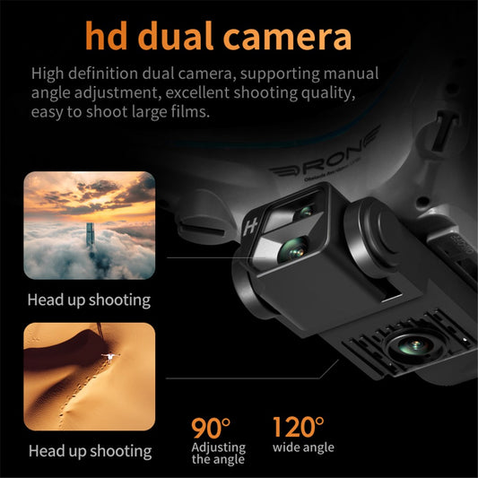 XKJ KY102 4K Single Cameras RC Drone Four-Way Obstacle Avoidance Remote Control Quadcopter, 1pc Battery