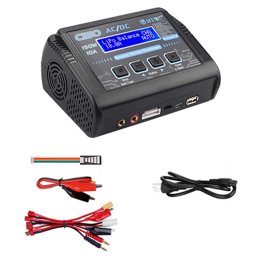 HTRC C150 150W 10A Smart Charger for Electric Toys Balance Charger Airplane Model Lithium Battery Charger