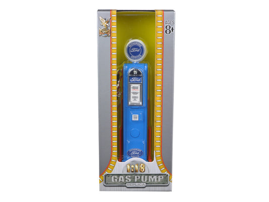 Ford Gasoline Vintage Gas Pump Digital 1/18 Diecast Replica by Road Signature