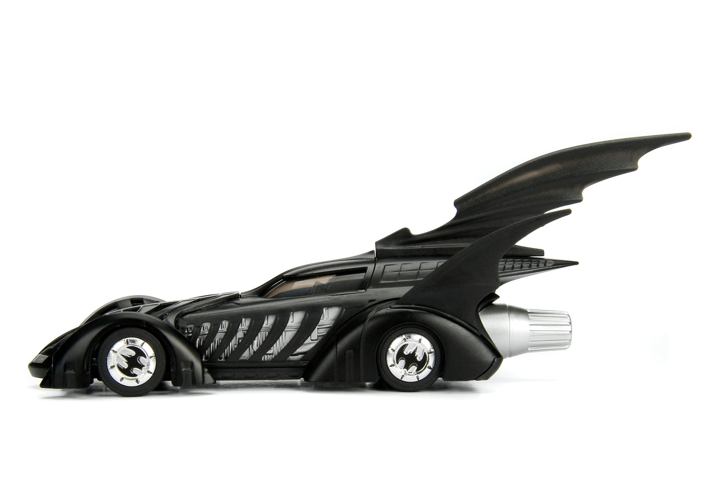 Batmobile Black "Batman Forever" (1995) Movie "Hollywood Rides" Series 1/32 Diecast Model Car by Jada