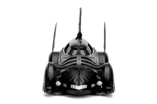 Batmobile Black "Batman Forever" (1995) Movie "Hollywood Rides" Series 1/32 Diecast Model Car by Jada