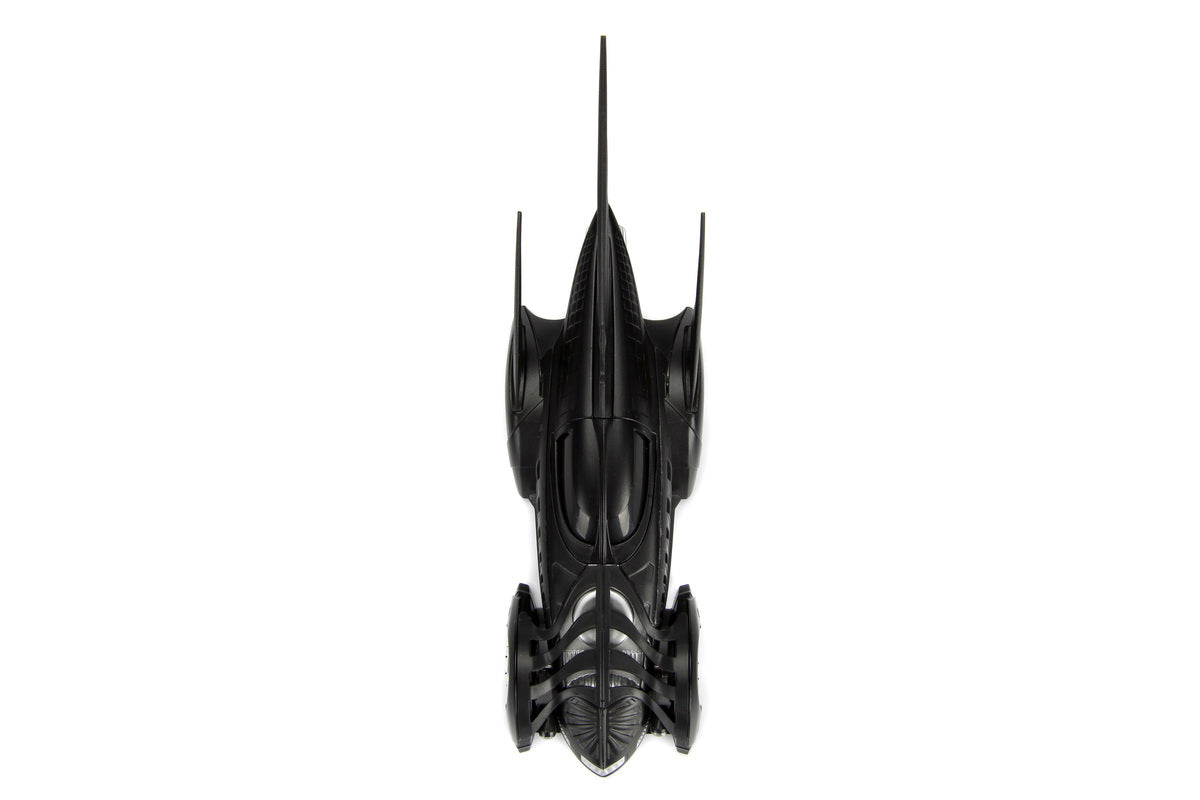 Batmobile Black "Batman Forever" (1995) Movie "Hollywood Rides" Series 1/32 Diecast Model Car by Jada