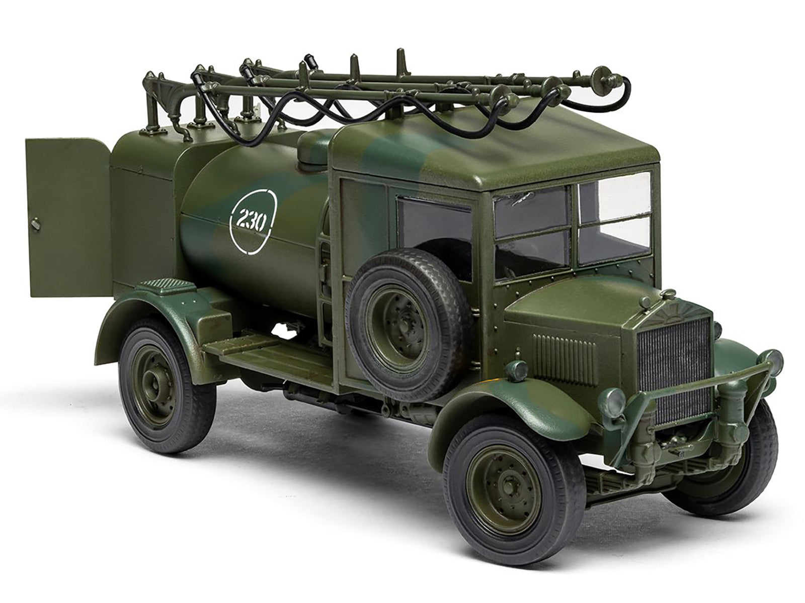 Level 2 Model Kit Albion 3-Point Fueller Truck 1/48 Plastic Model Kit by Airfix