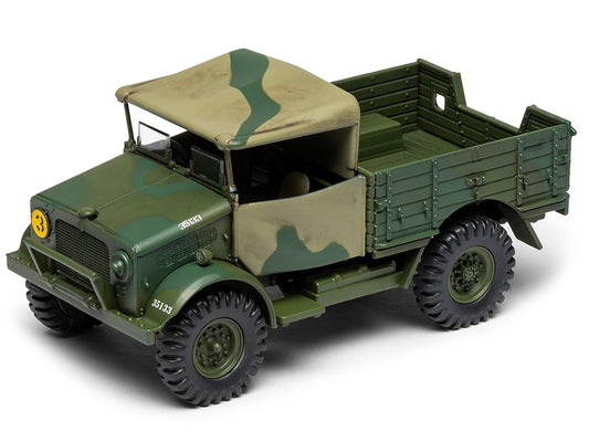 Level 2 Model Kit WWII 15-cwt 4x2 General Service Truck with 2 Scheme Options 1/48 Plastic Model Kit by Airfix