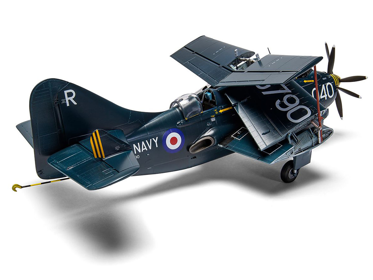 Level 4 Model Kit Fairey Gannet COD.4 Aircraft with 3 Scheme Options 1/48 Plastic Model Kit by Airfix