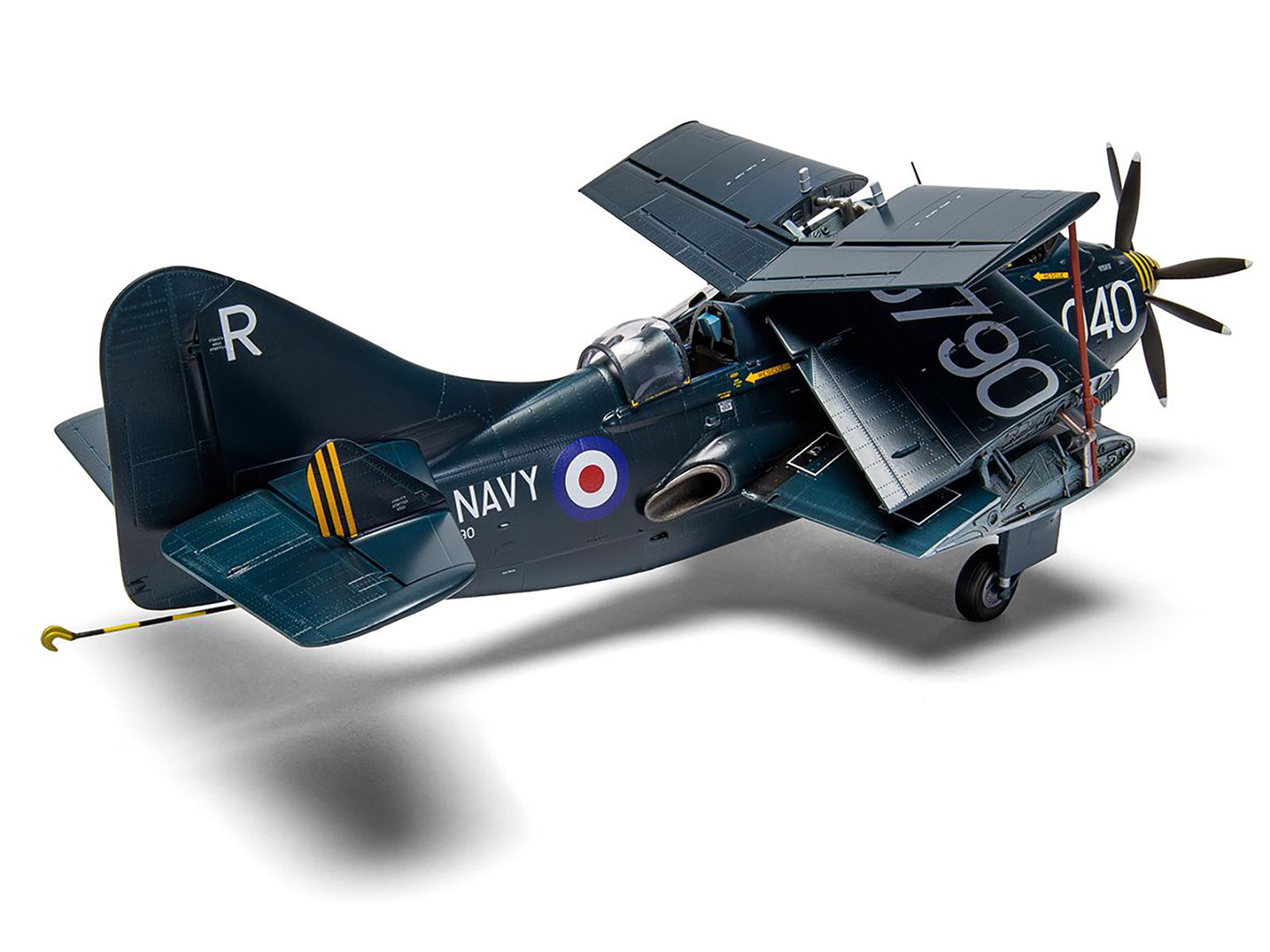 Level 4 Model Kit Fairey Gannet COD.4 Aircraft with 3 Scheme Options 1/48 Plastic Model Kit by Airfix