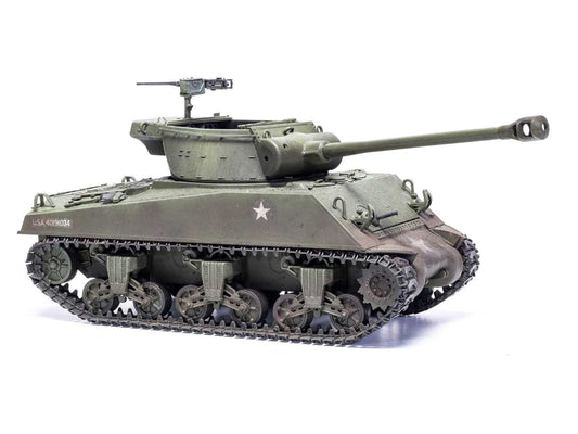 Level 3 Model Kit M36B1 Gun Motor Carriage (GMC) Tank Destroyer with 2 Scheme Options 1/35 Plastic Model Kit by Airfix