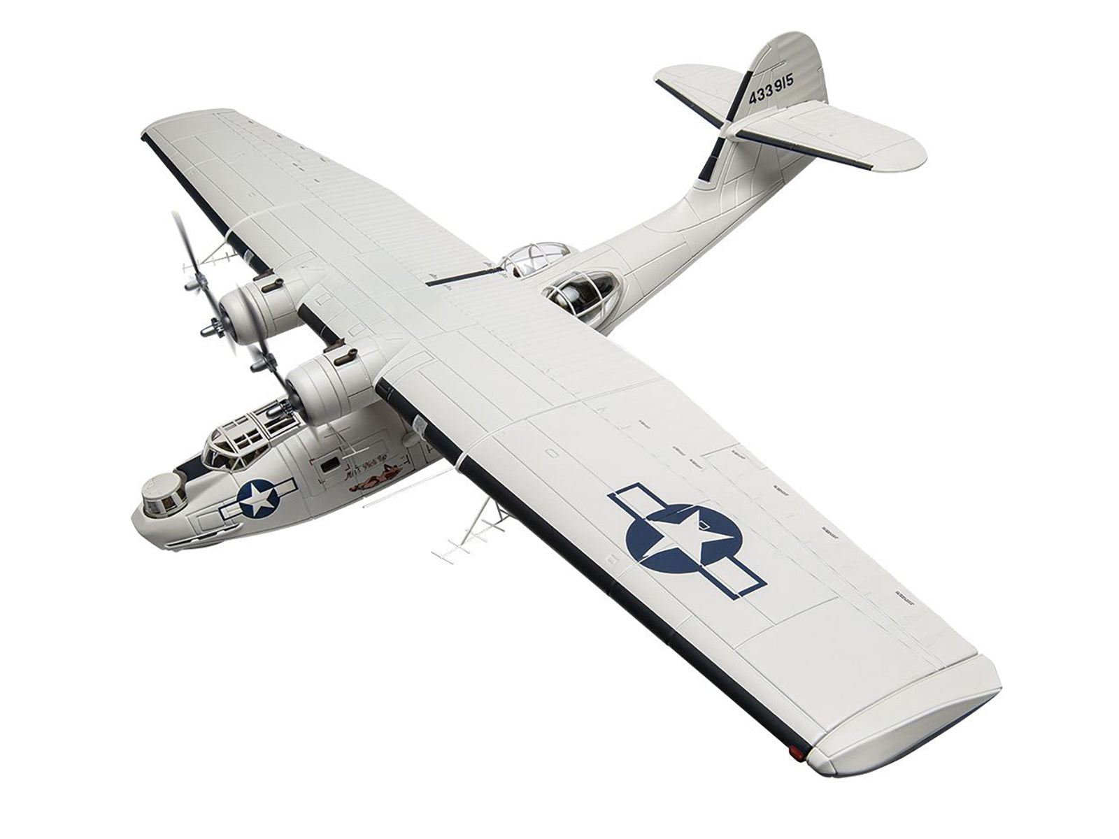 Consolidated PBY-5 Catalina Patrol Aircraft "Miss Pick Up 5th ERS 8th AF Halesworth" (1945) United States Army Air Forces "The Aviation Archive" Series 1/72 Diecast Model by Corgi