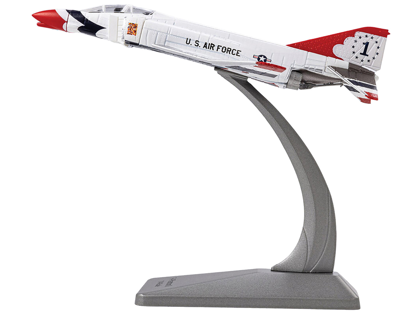 McDonnell Douglas F-4 Phantom Aircraft "No. 1 Thunderbirds" United States Air Force "Collector Series" 1/144 Diecast Model by Air Force 1
