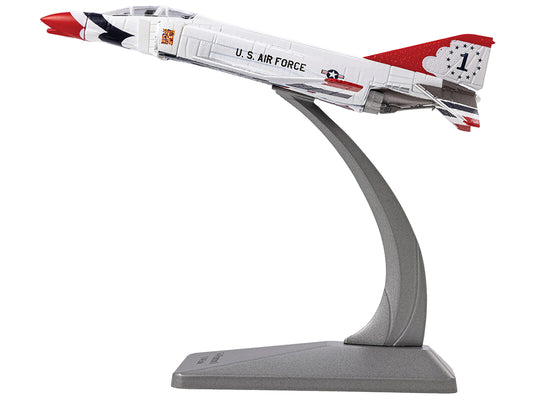 McDonnell Douglas F-4 Phantom Aircraft "No. 1 Thunderbirds" United States Air Force "Collector Series" 1/144 Diecast Model by Air Force 1