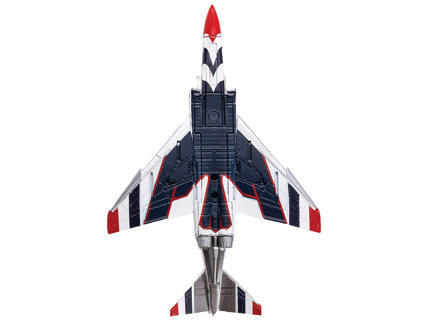McDonnell Douglas F-4 Phantom Aircraft "No. 1 Thunderbirds" United States Air Force "Collector Series" 1/144 Diecast Model by Air Force 1