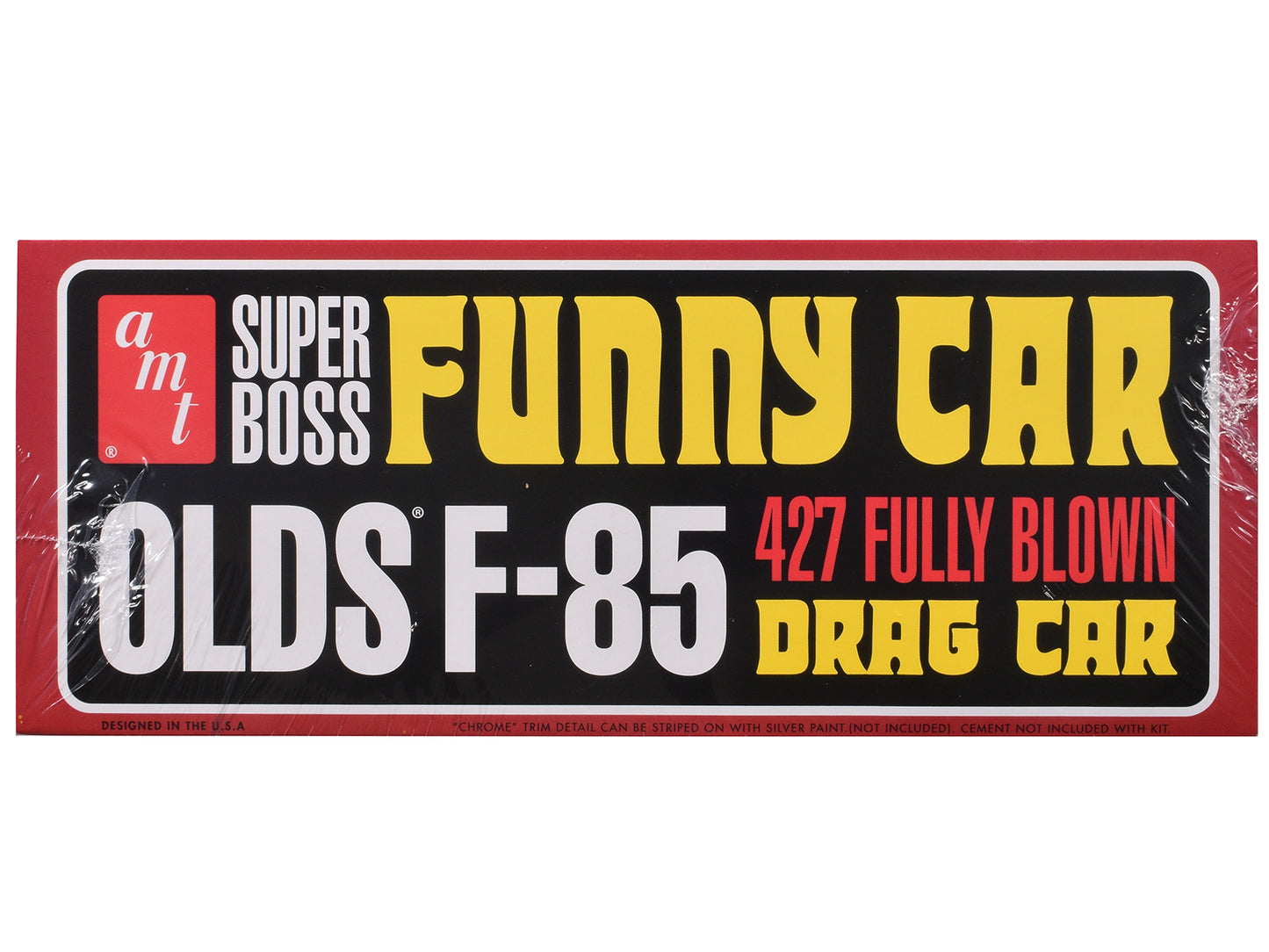 Skill 2 Model Kit 1964 Oldsmobile F-85 AWB Funny Car "Streaker" 1/25 Scale Model by AMT