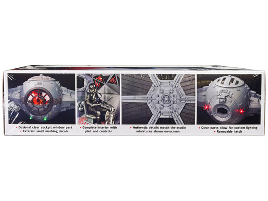 Skill 2 Model Kit Tie Fighter "Star Wars: Episode IV ‚Äì A New Hope" (1977) Movie 1/32 Scale Model by AMT