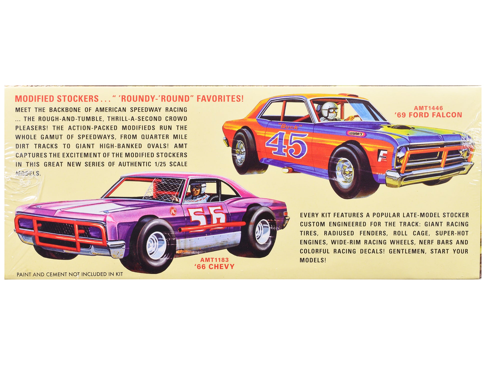 Skill 2 Model Kit 1965 Oldsmobile 88 "Modified Stocker" 1/25 Scale Model by AMT