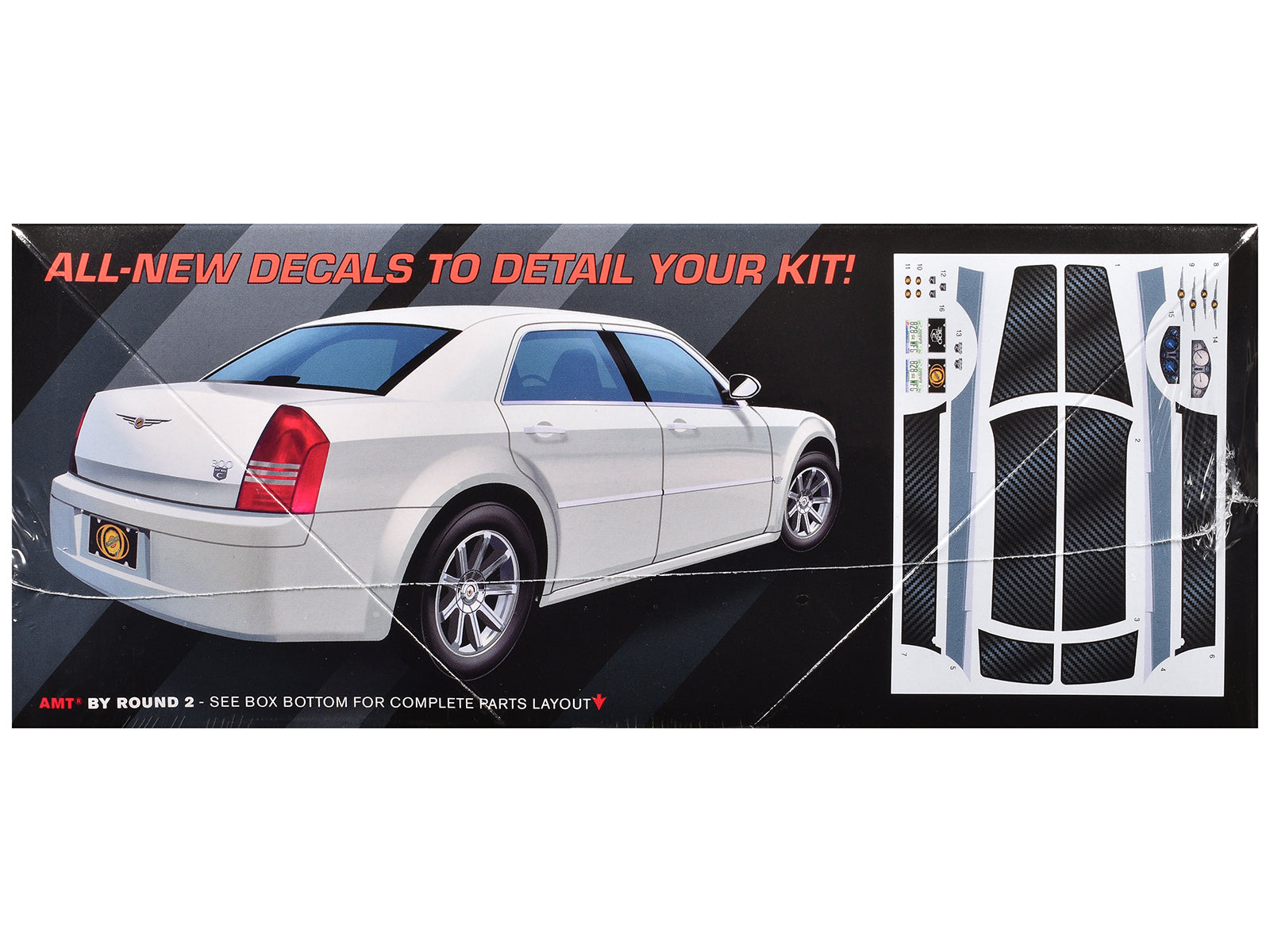 Skill 2 Model Kit 2005 Chrysler 300C 1/25 Scale Model by AMT