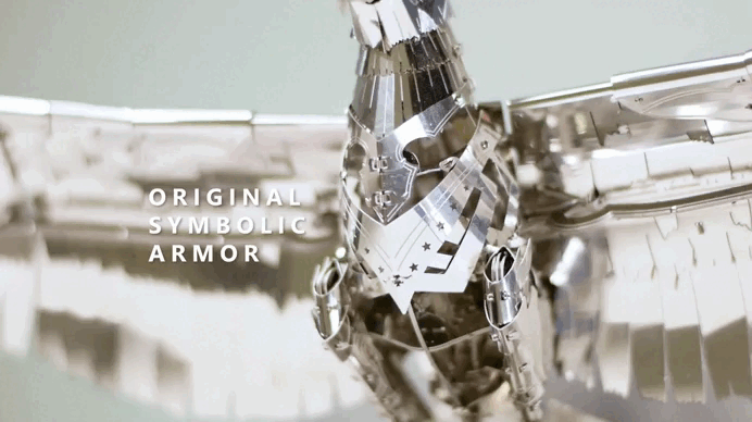 Unity Wings Silver Armor