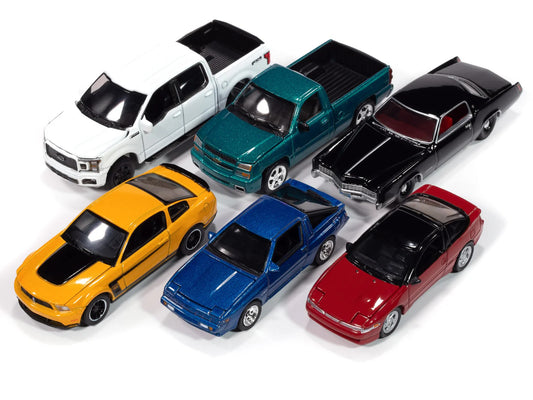 Auto World Premium 2025 Release 1 Set A of 6 pieces 1/64 Diecast Model Cars by Auto World