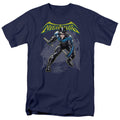 Batman Nightwing Mens T Shirt Navy Blue Officially Licensed