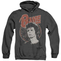 David Bowie Space Oddity Heather Mens Hoodie Black