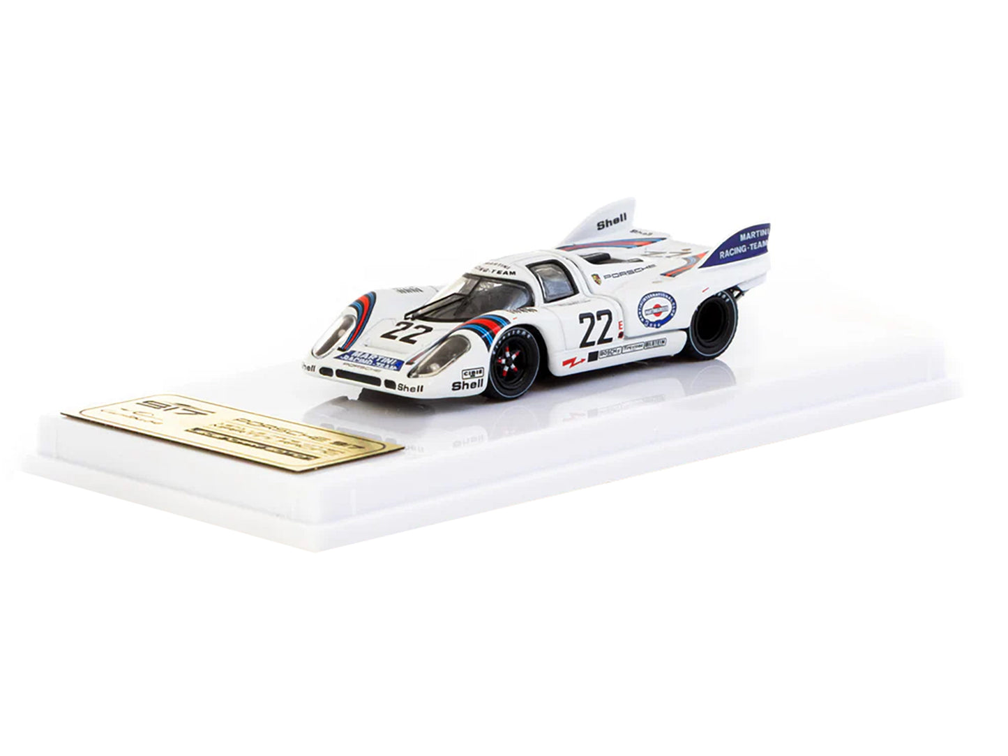 Porsche 917K #22 Gijs van Lennep - Helmut Marko "Martini Racing" Winner "24 Hours of Le Mans" (1971) "Curitiba64" Series 1/64 Diecast Model Car by Tarmac Works