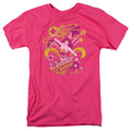DC Comics Save Me Mens T Shirt Hot Pink Officially Licensed