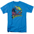 DC Comics Superman Mens T Shirt Turquoise Officially Licensed