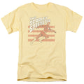 DC Comics Flash Scarlet Speedster Mens T Shirt Yellow Officially Licensed