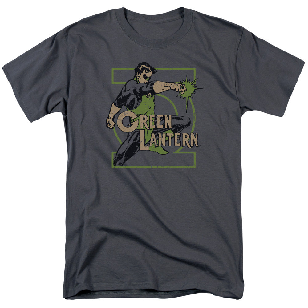 DC Comics Ring Power Mens T Shirt Charcoal Officially Licensed