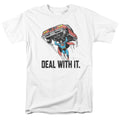 DC Comics Deal With It Mens T Shirt White Officially Licensed