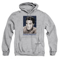 Elvis Presley Blue Sparkle Mens Hoodie Athletic Heather