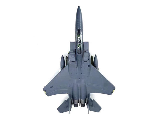McDonnell Douglas F-15E Strike Eagle Aircraft "492nd Fighter Squadron 48th Fighter Wing RAF Lakenheath England" (2020) United States Air Force Europe 1/100 Diecast Model Airplane