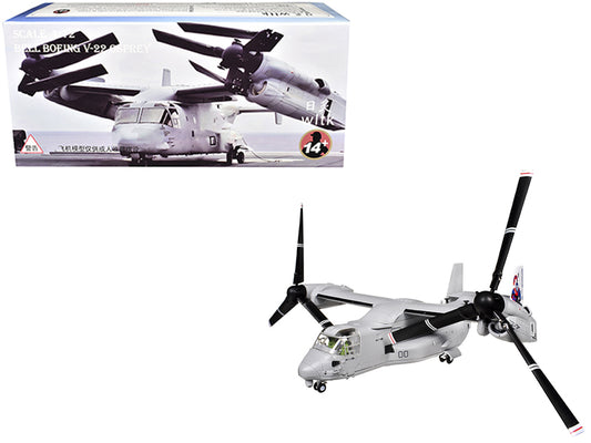 Bell Boeing MV-22 Osprey Aircraft "Marine Medium Tiltrotor Training Squadron 204 (VMMT-204) Raptors 2nd Marine Aircraft Wing MCAS New River" United States Marines 1/72 Diecast Model Airplane