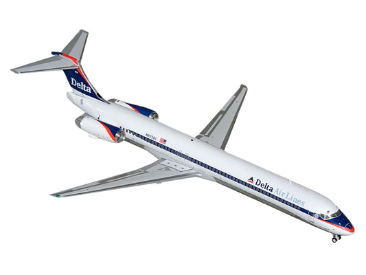 McDonnell Douglas MD-88 Commercial Aircraft "Delta Air Lines" (N925DL) White with Blue Stripes and Tail "Gemini 200" Series 1/200 Diecast Model Airplane by GeminiJets