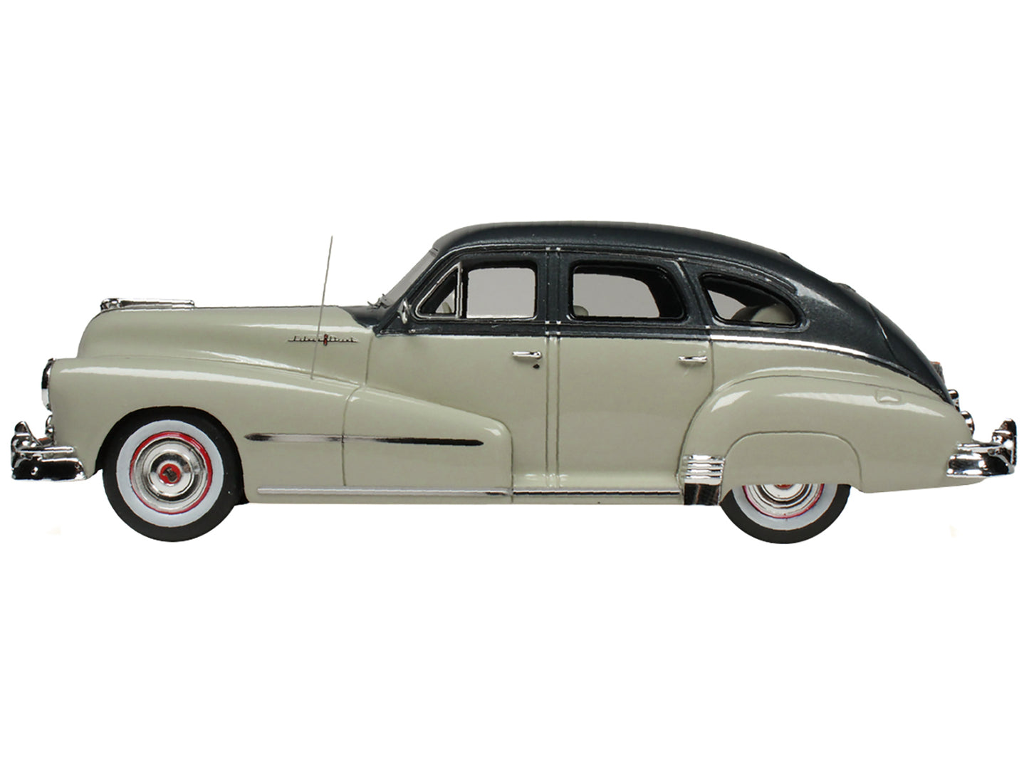 1948 Pontiac 4 Door Sedan Oyster Gray 2-Tone Limited Edition to 200 pieces Worldwide 1/43 Model Car by Goldvarg Collection